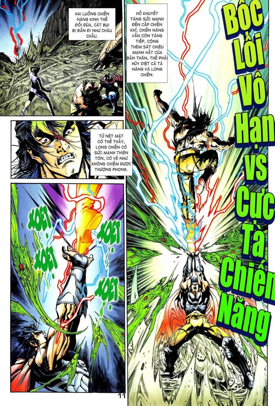 Truyện Tranh Long Hổ 5 Thế trang 8