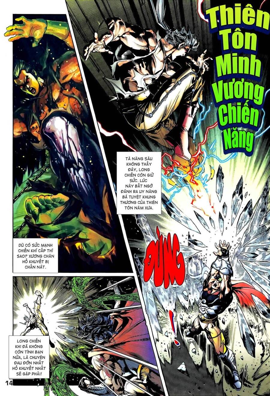 Truyện Tranh Long Hổ 5 Thế trang 8