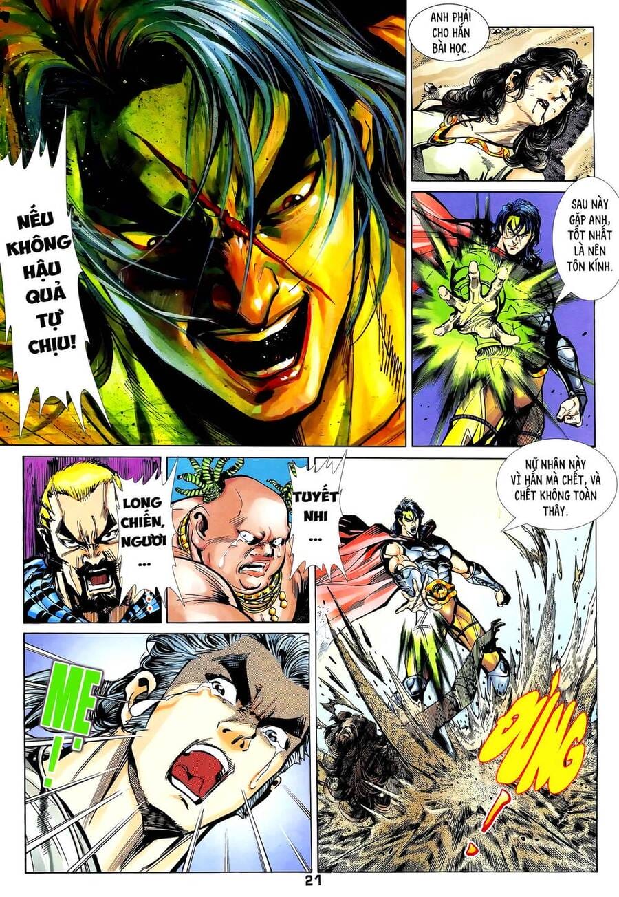 Truyện Tranh Long Hổ 5 Thế trang 8