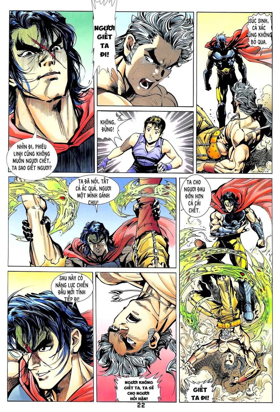 Truyện Tranh Long Hổ 5 Thế trang 8