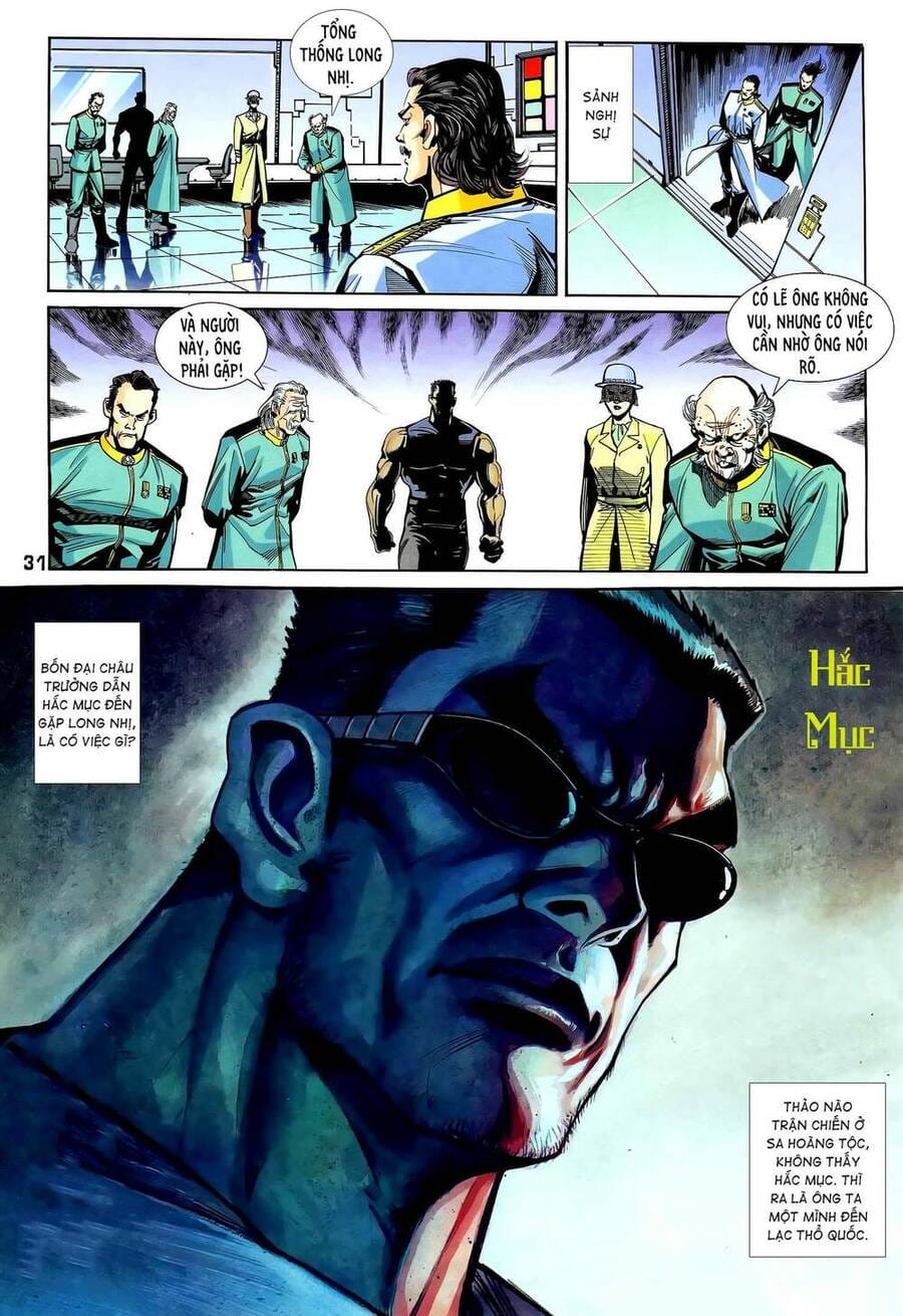 Truyện Tranh Long Hổ 5 Thế trang 8