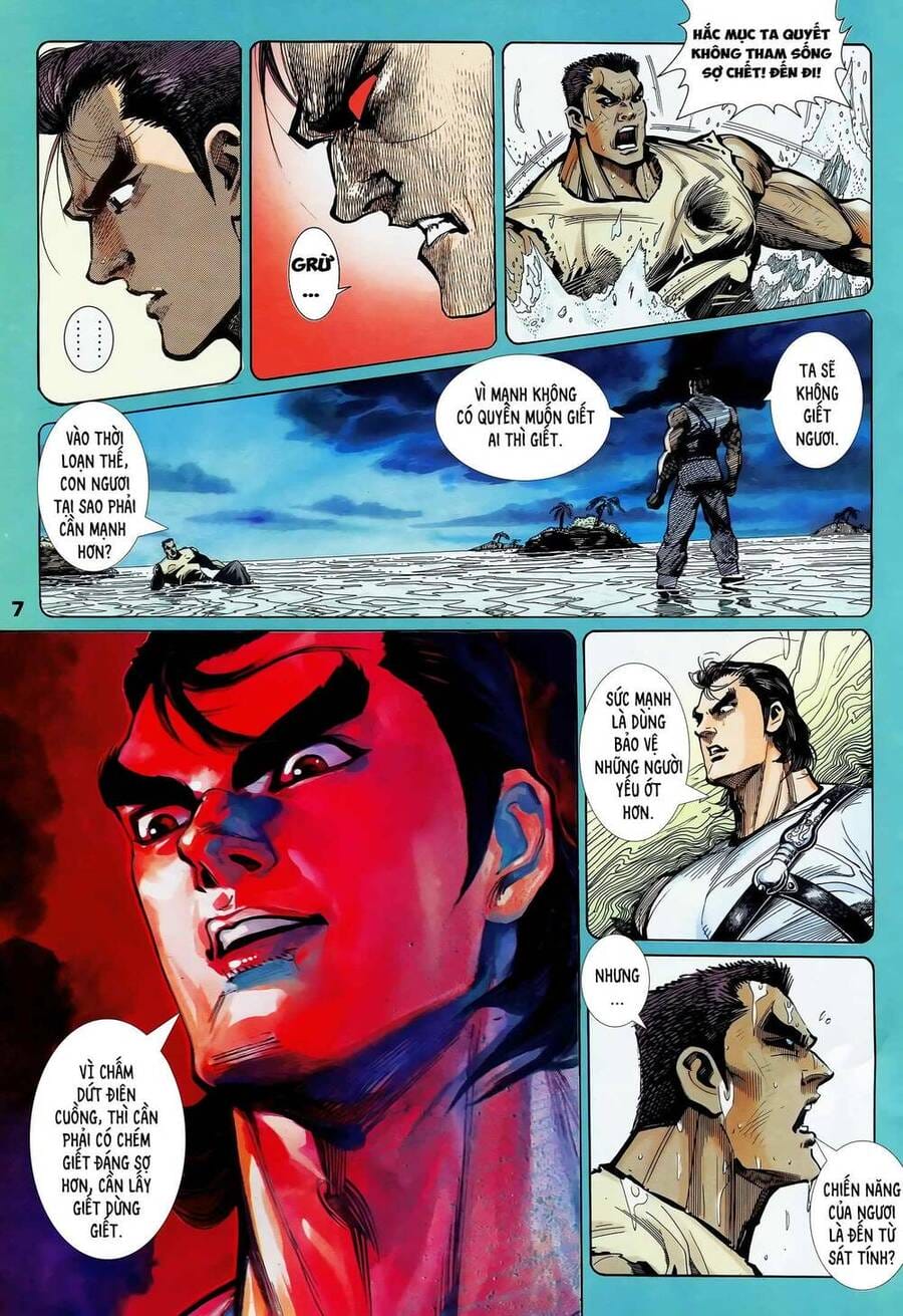 Truyện Tranh Long Hổ 5 Thế trang 8