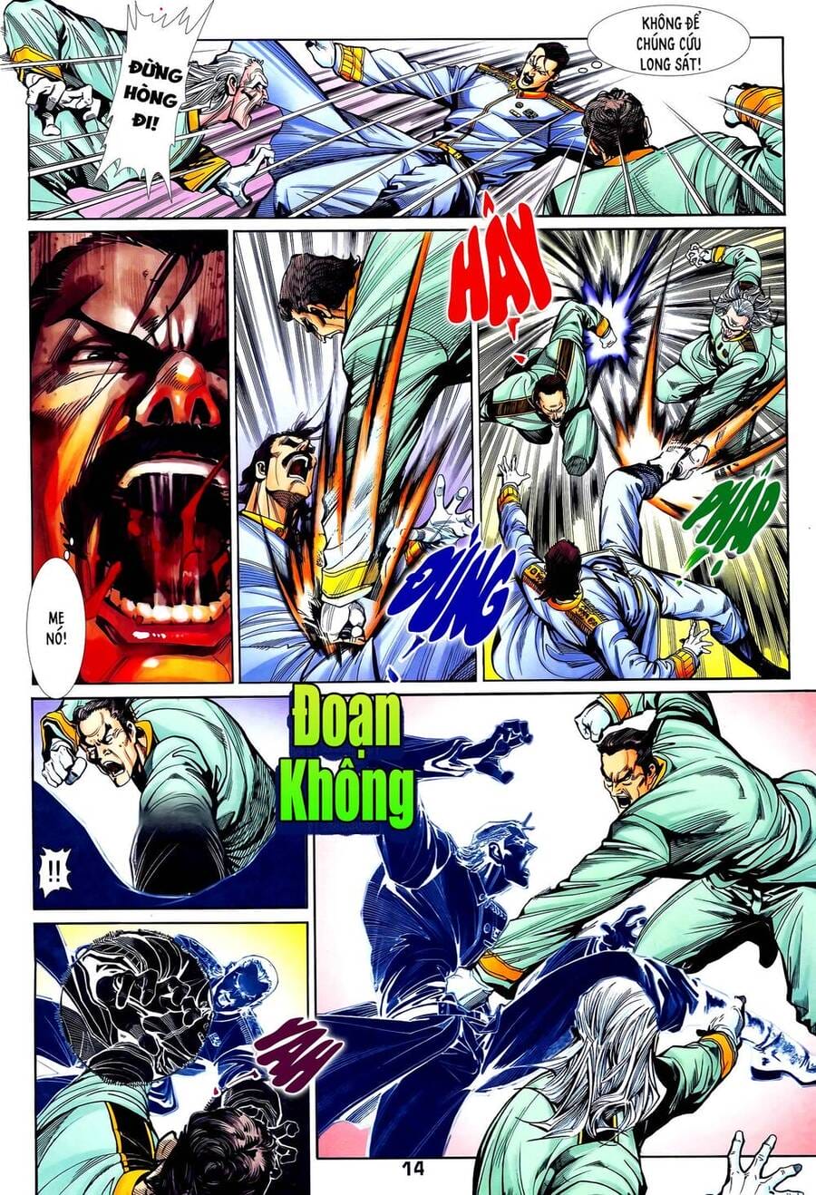 Truyện Tranh Long Hổ 5 Thế trang 8