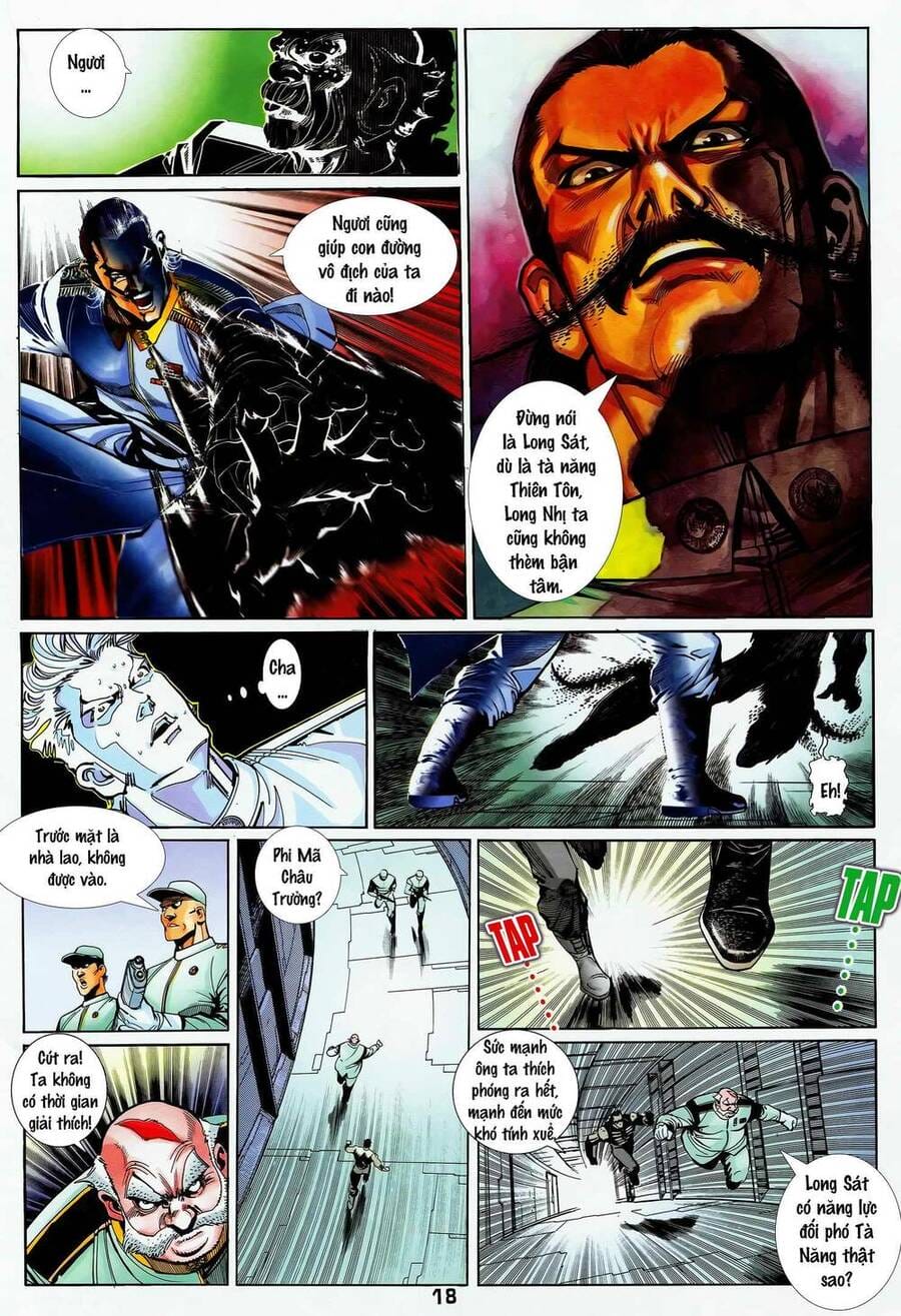 Truyện Tranh Long Hổ 5 Thế trang 8