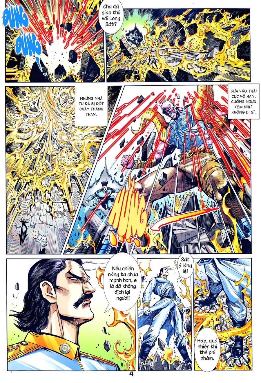 Truyện Tranh Long Hổ 5 Thế trang 8