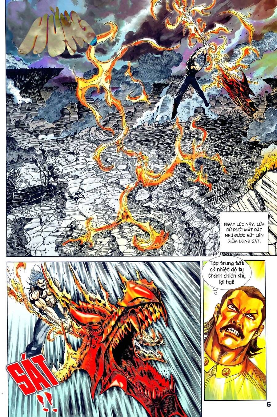 Truyện Tranh Long Hổ 5 Thế trang 8