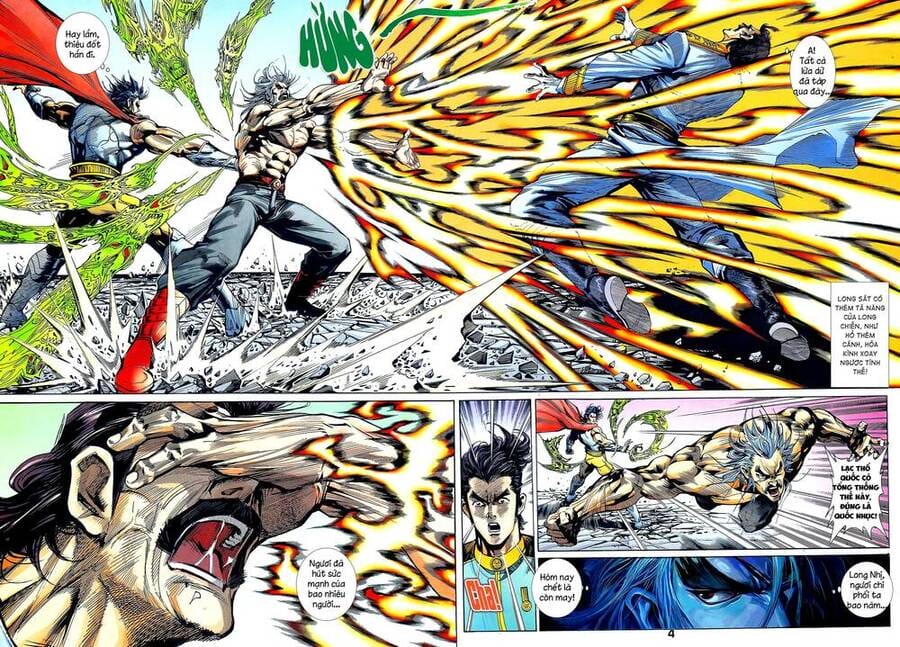 Truyện Tranh Long Hổ 5 Thế trang 8