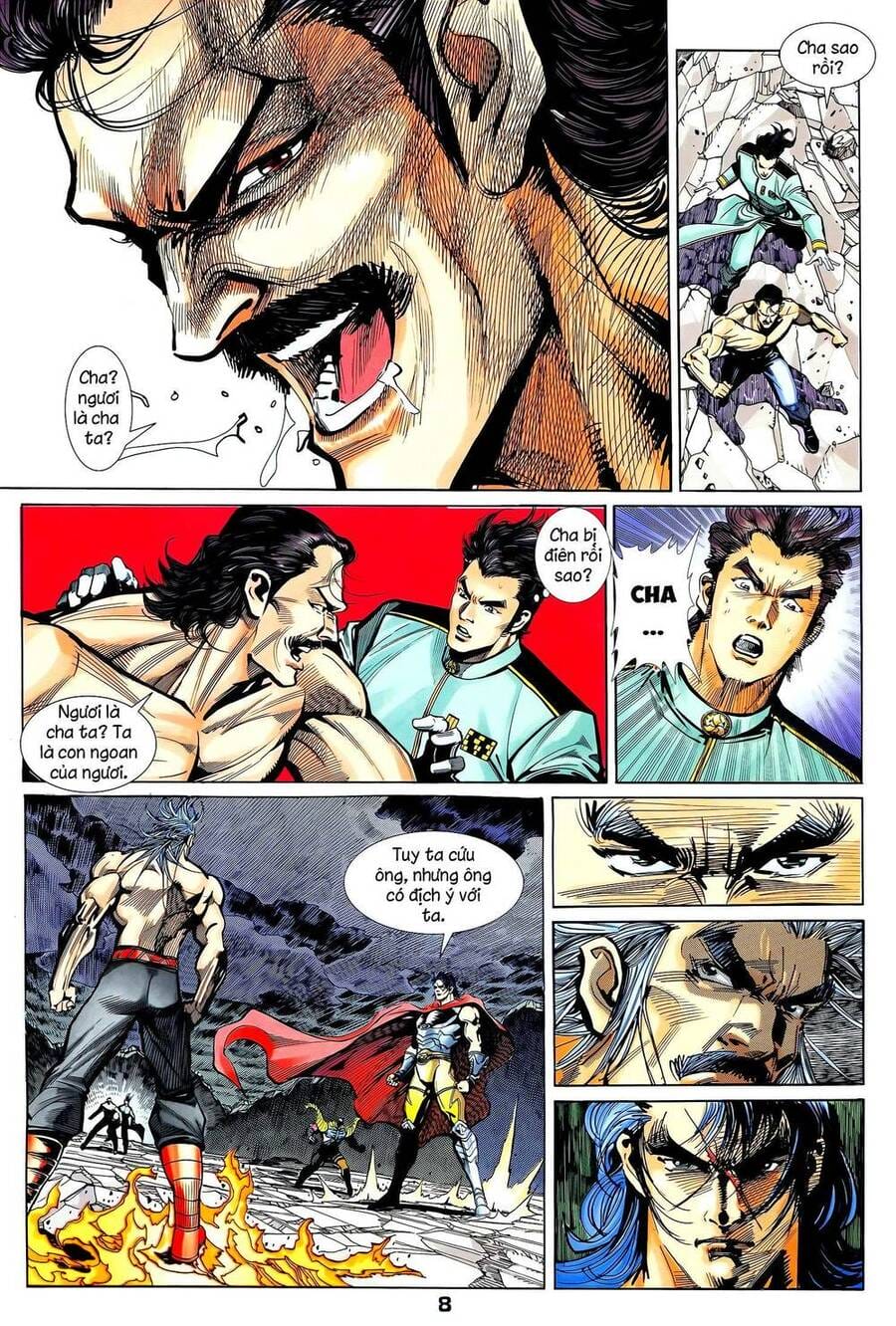 Truyện Tranh Long Hổ 5 Thế trang 8