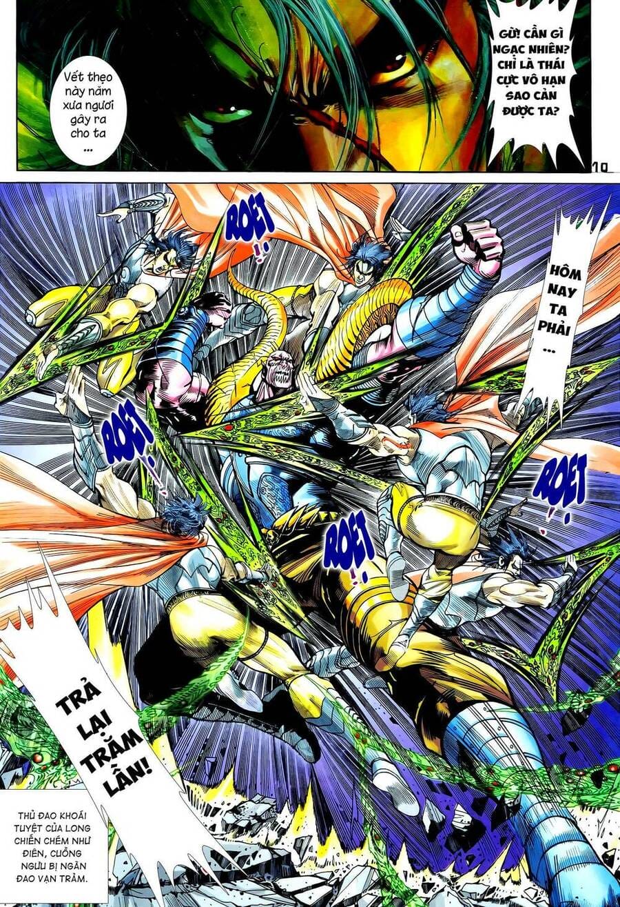Truyện Tranh Long Hổ 5 Thế trang 8