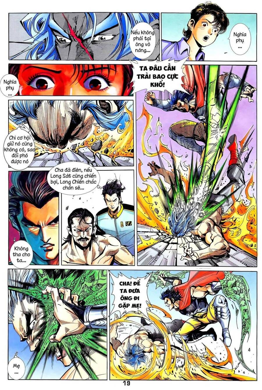 Truyện Tranh Long Hổ 5 Thế trang 8