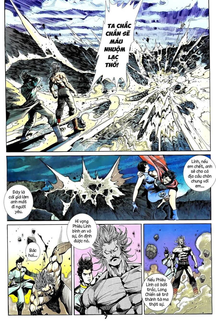 Truyện Tranh Long Hổ 5 Thế trang 8