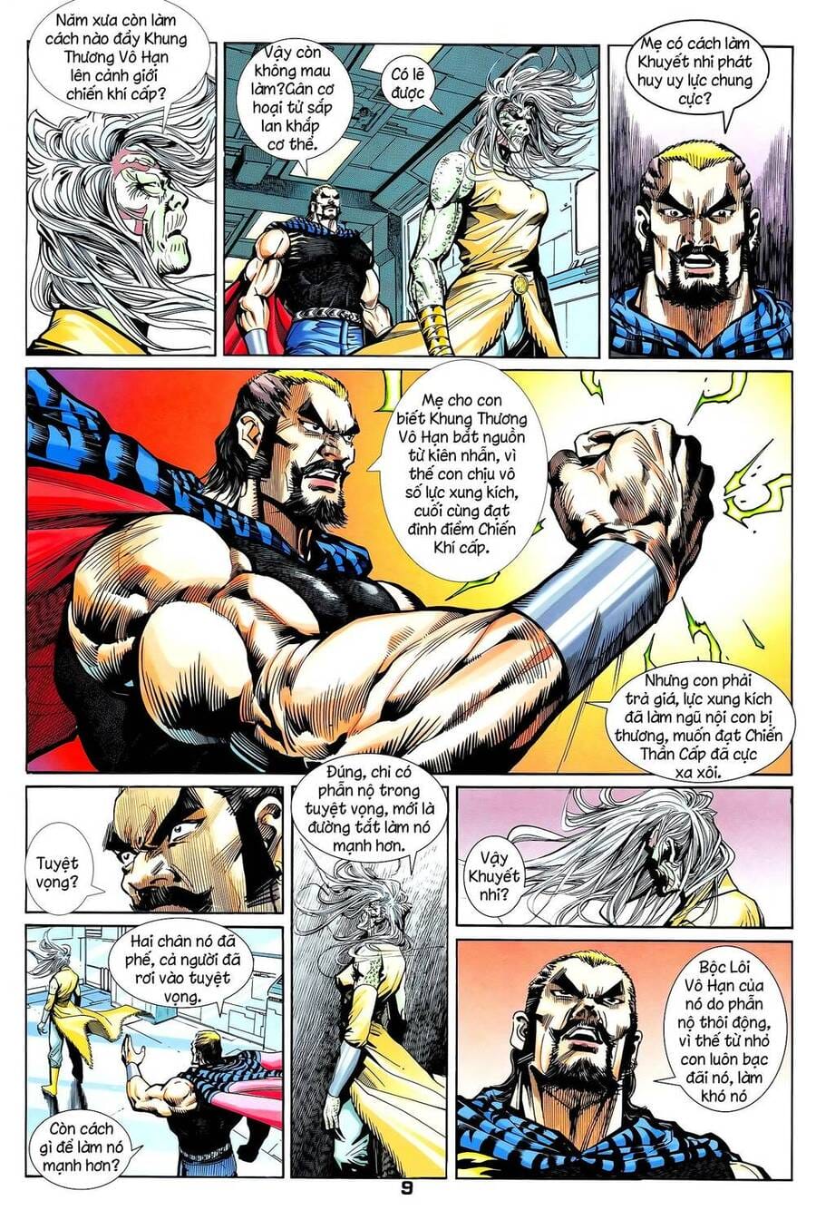 Truyện Tranh Long Hổ 5 Thế trang 8
