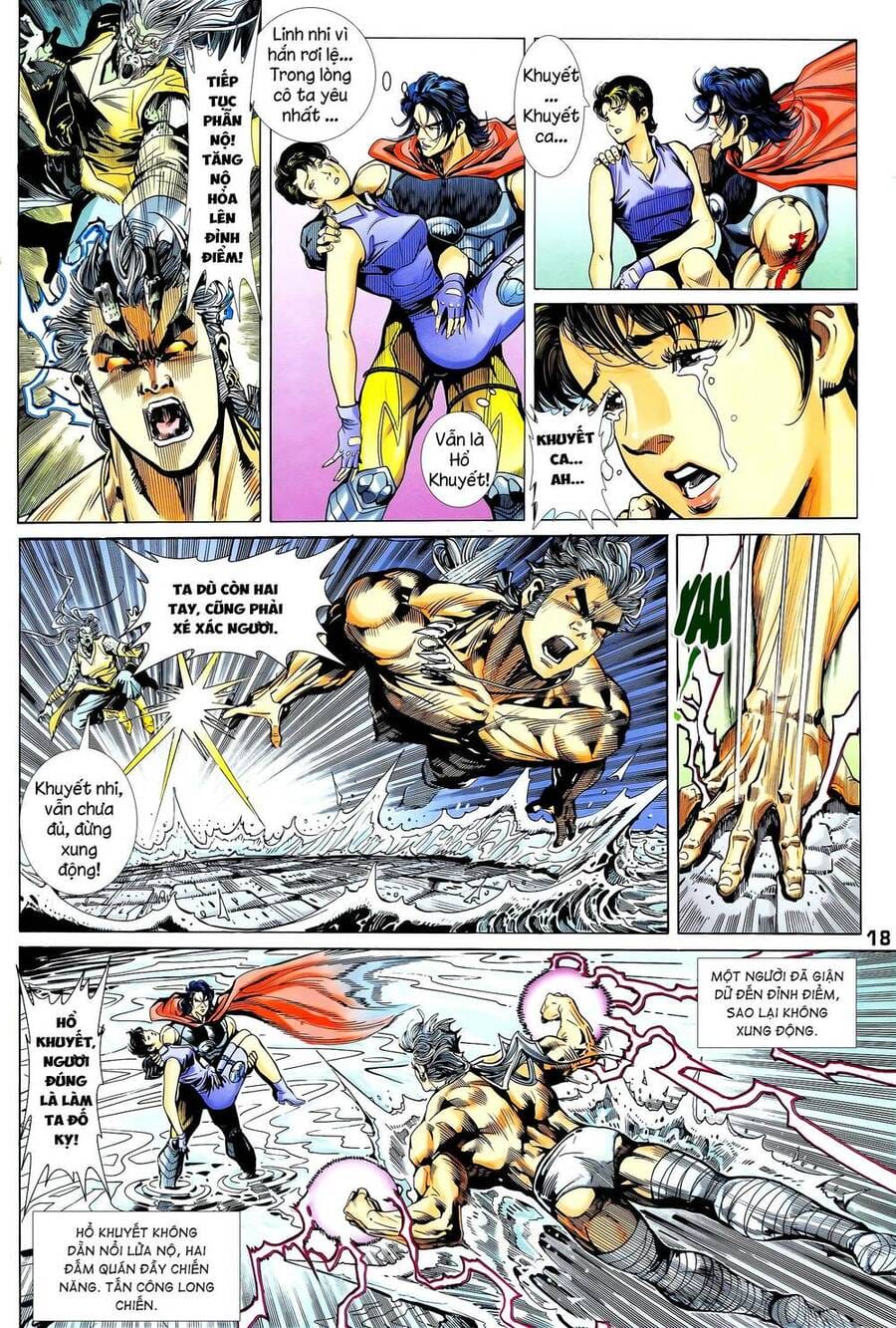 Truyện Tranh Long Hổ 5 Thế trang 8