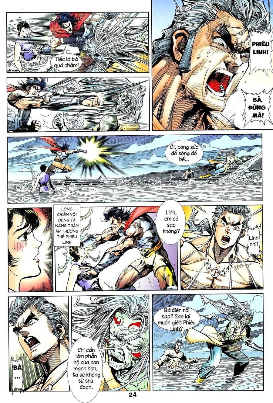 Truyện Tranh Long Hổ 5 Thế trang 8