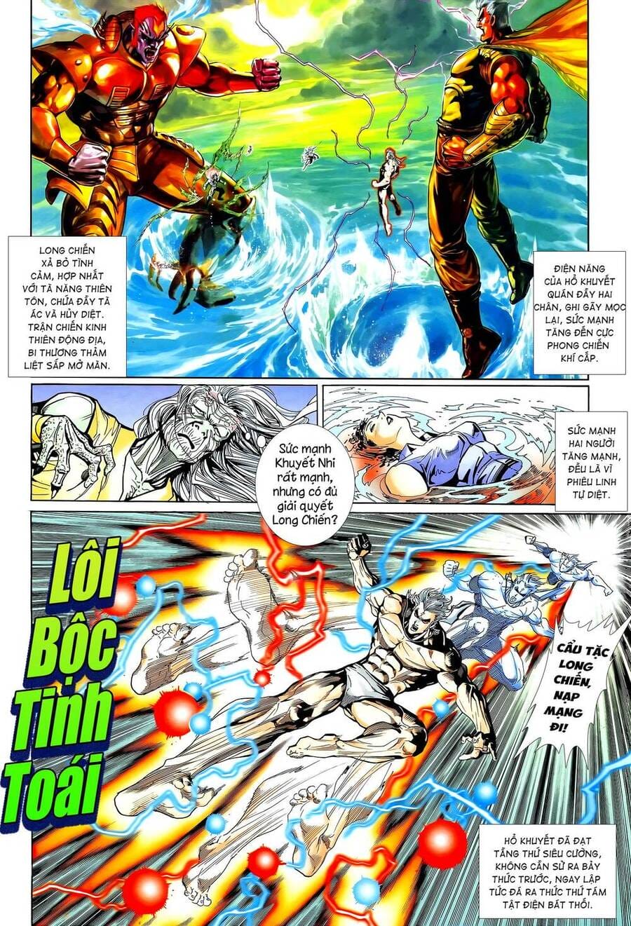 Truyện Tranh Long Hổ 5 Thế trang 8