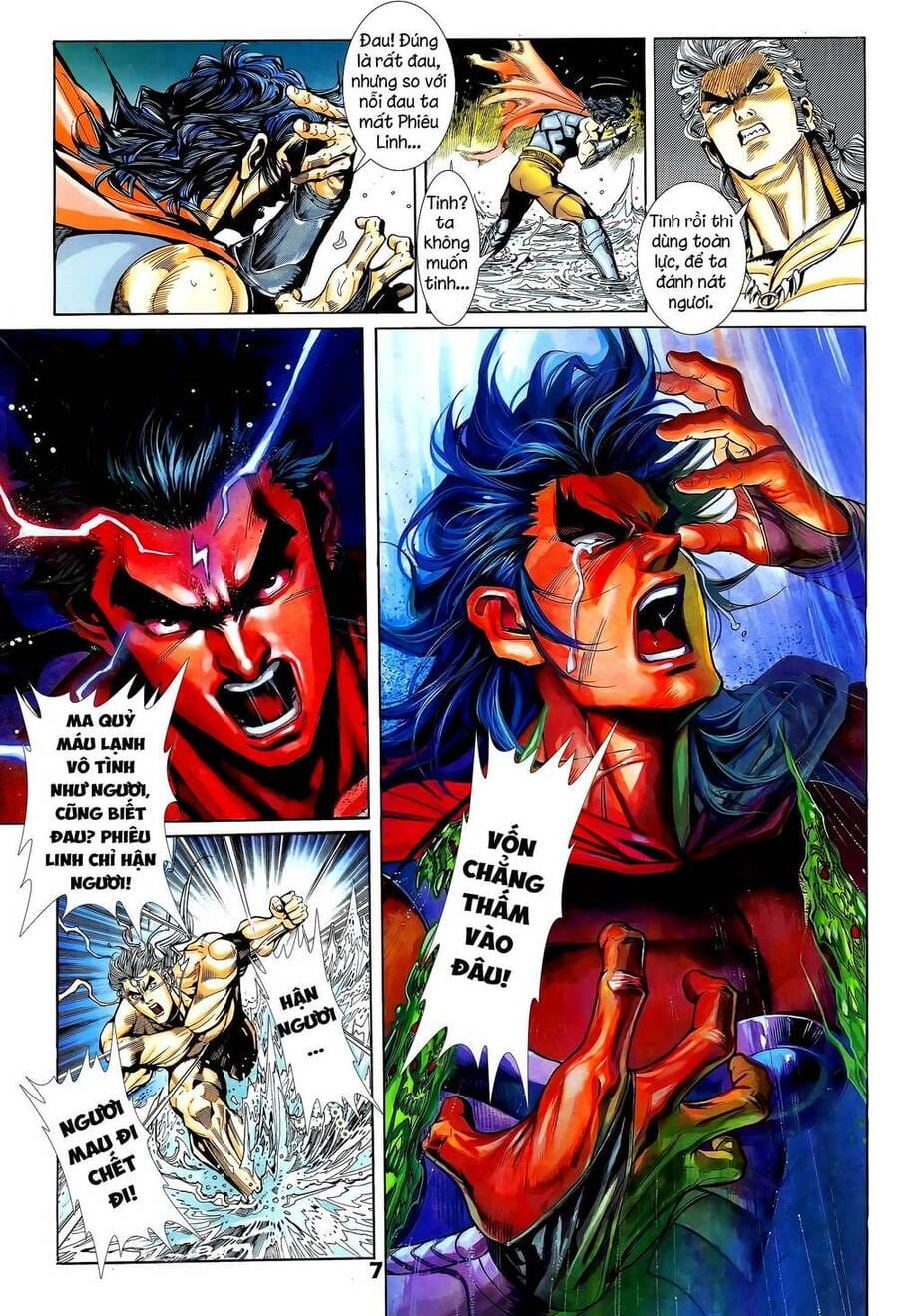 Truyện Tranh Long Hổ 5 Thế trang 8