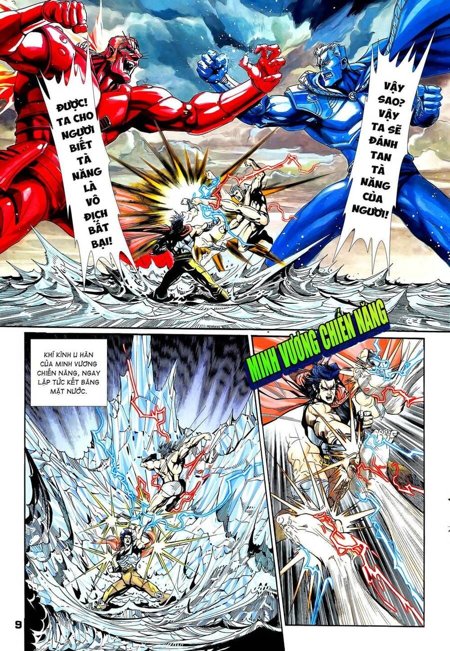 Truyện Tranh Long Hổ 5 Thế trang 8
