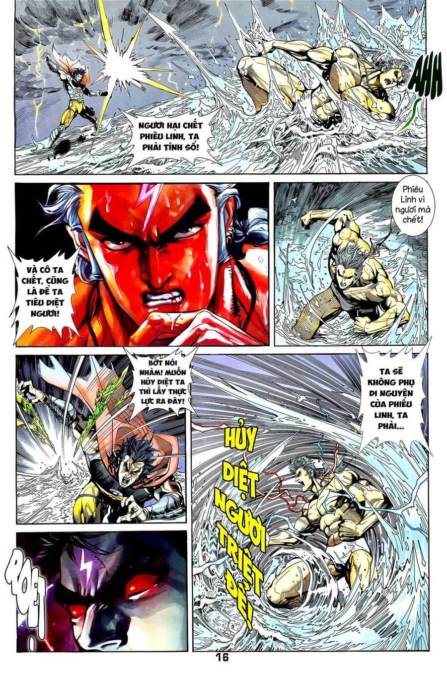 Truyện Tranh Long Hổ 5 Thế trang 8