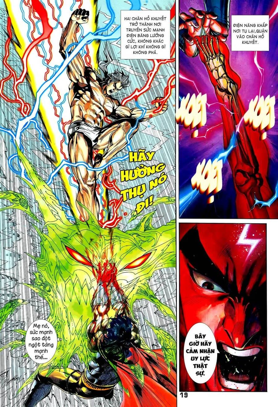 Truyện Tranh Long Hổ 5 Thế trang 8