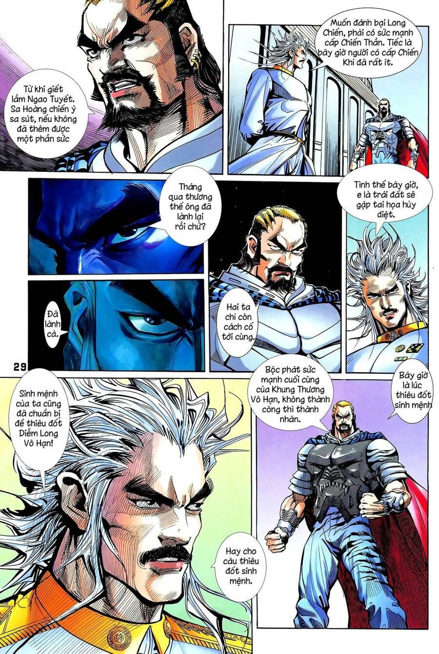 Truyện Tranh Long Hổ 5 Thế trang 8