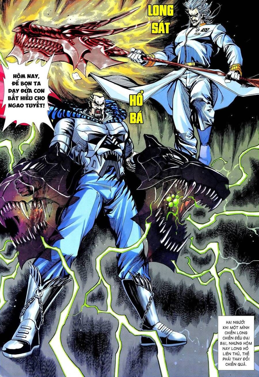 Truyện Tranh Long Hổ 5 Thế trang 8