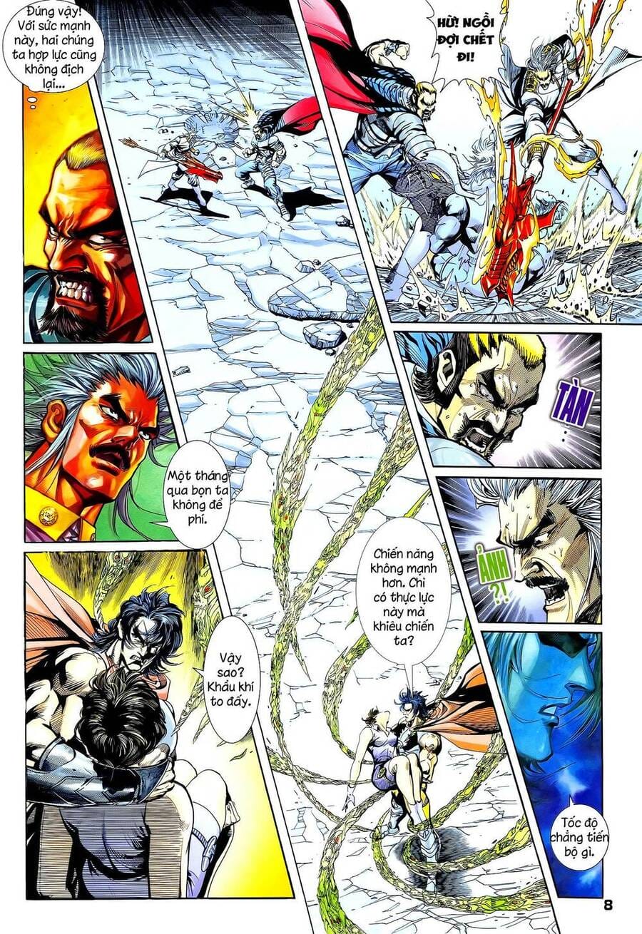Truyện Tranh Long Hổ 5 Thế trang 8