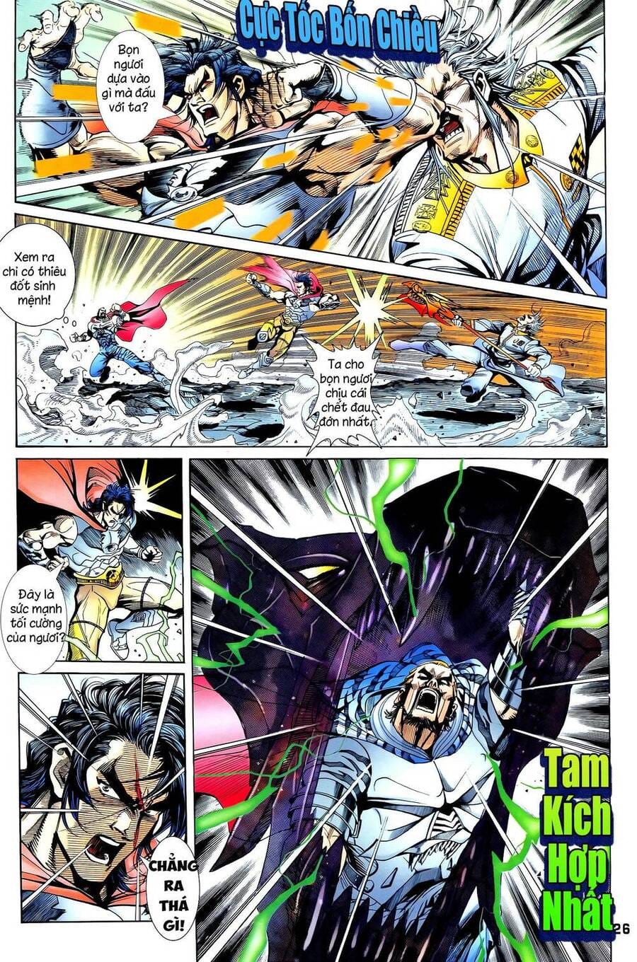 Truyện Tranh Long Hổ 5 Thế trang 8