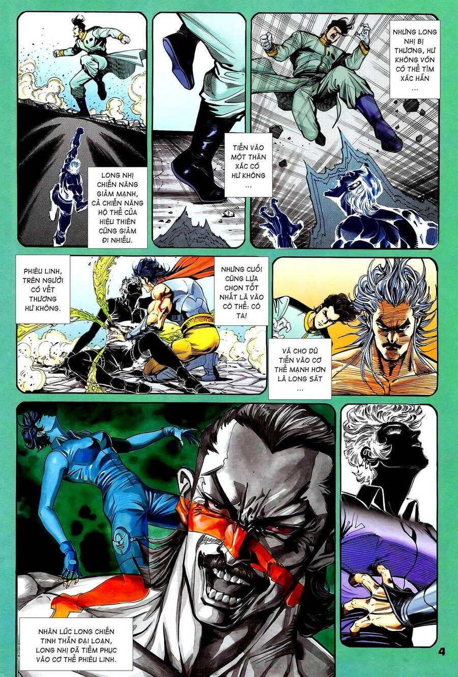 Truyện Tranh Long Hổ 5 Thế trang 8