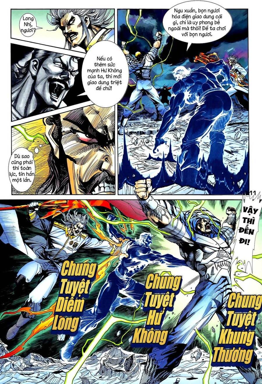 Truyện Tranh Long Hổ 5 Thế trang 8