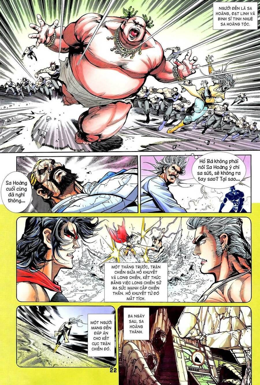 Truyện Tranh Long Hổ 5 Thế trang 8