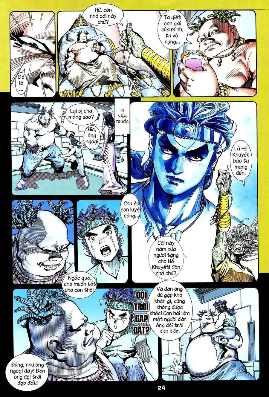 Truyện Tranh Long Hổ 5 Thế trang 8