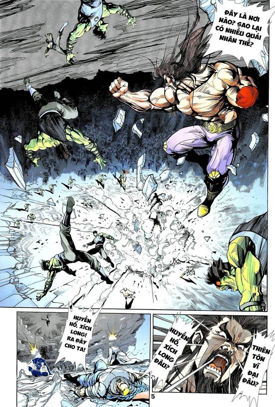 Truyện Tranh Long Hổ 5 Thế trang 8