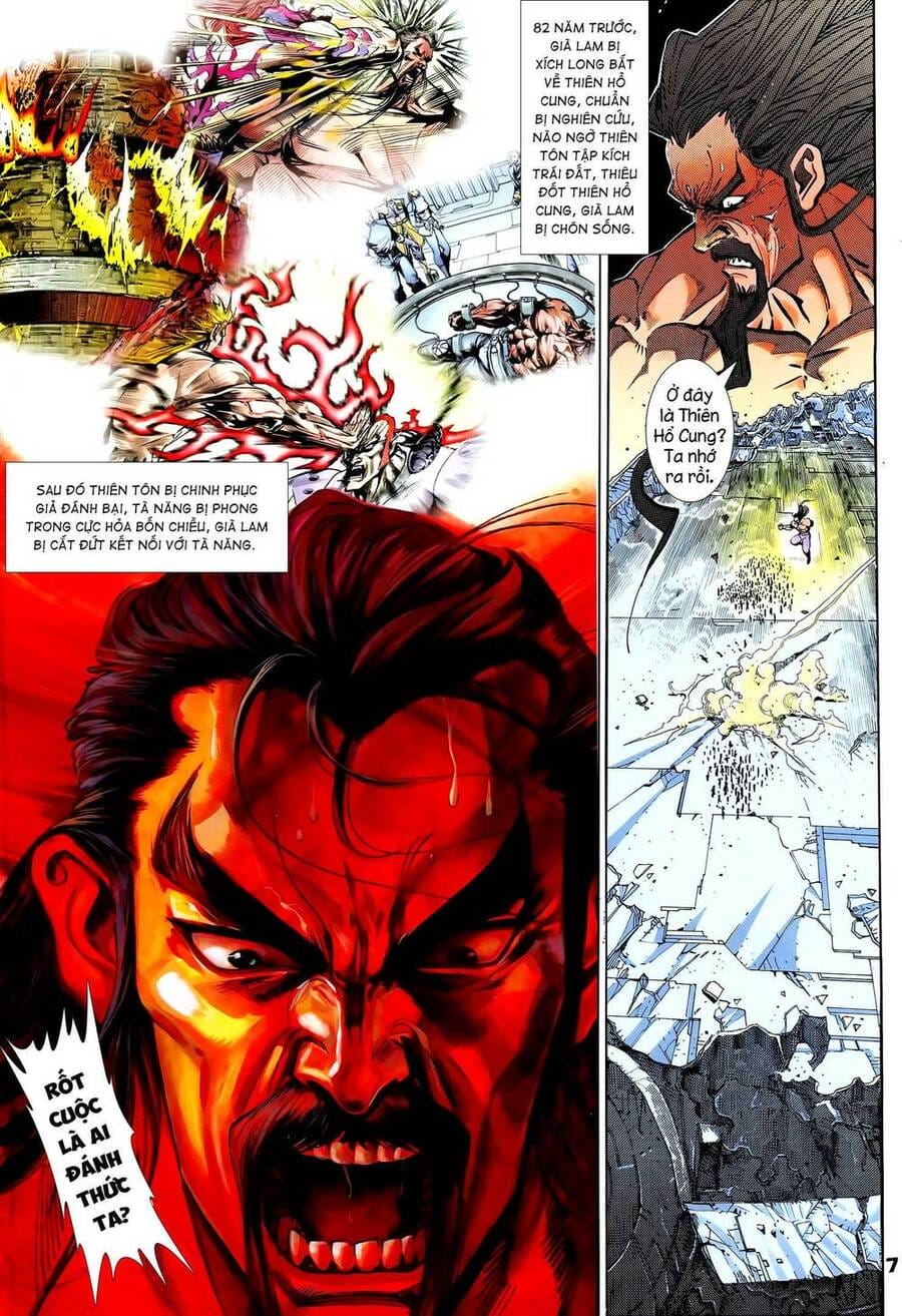 Truyện Tranh Long Hổ 5 Thế trang 8