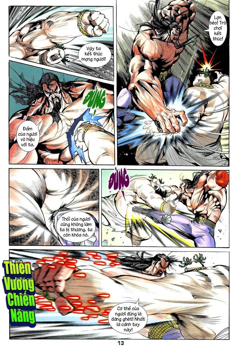 Truyện Tranh Long Hổ 5 Thế trang 8