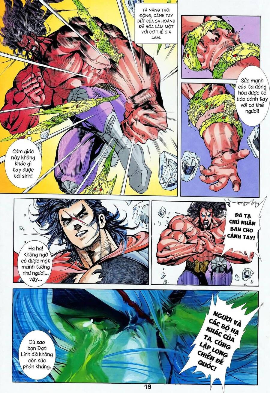Truyện Tranh Long Hổ 5 Thế trang 8