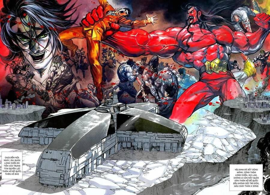 Truyện Tranh Long Hổ 5 Thế trang 8