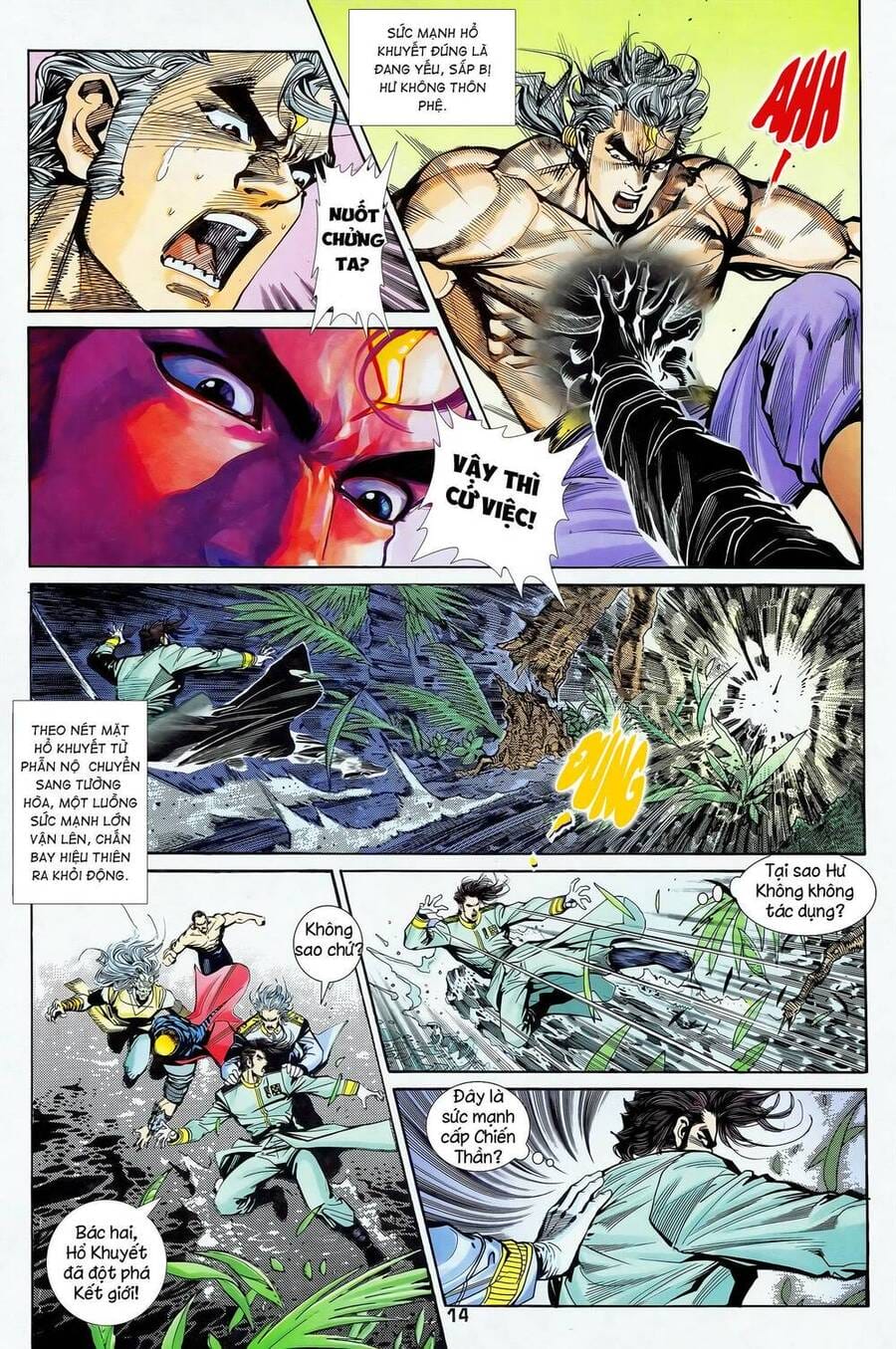Truyện Tranh Long Hổ 5 Thế trang 8