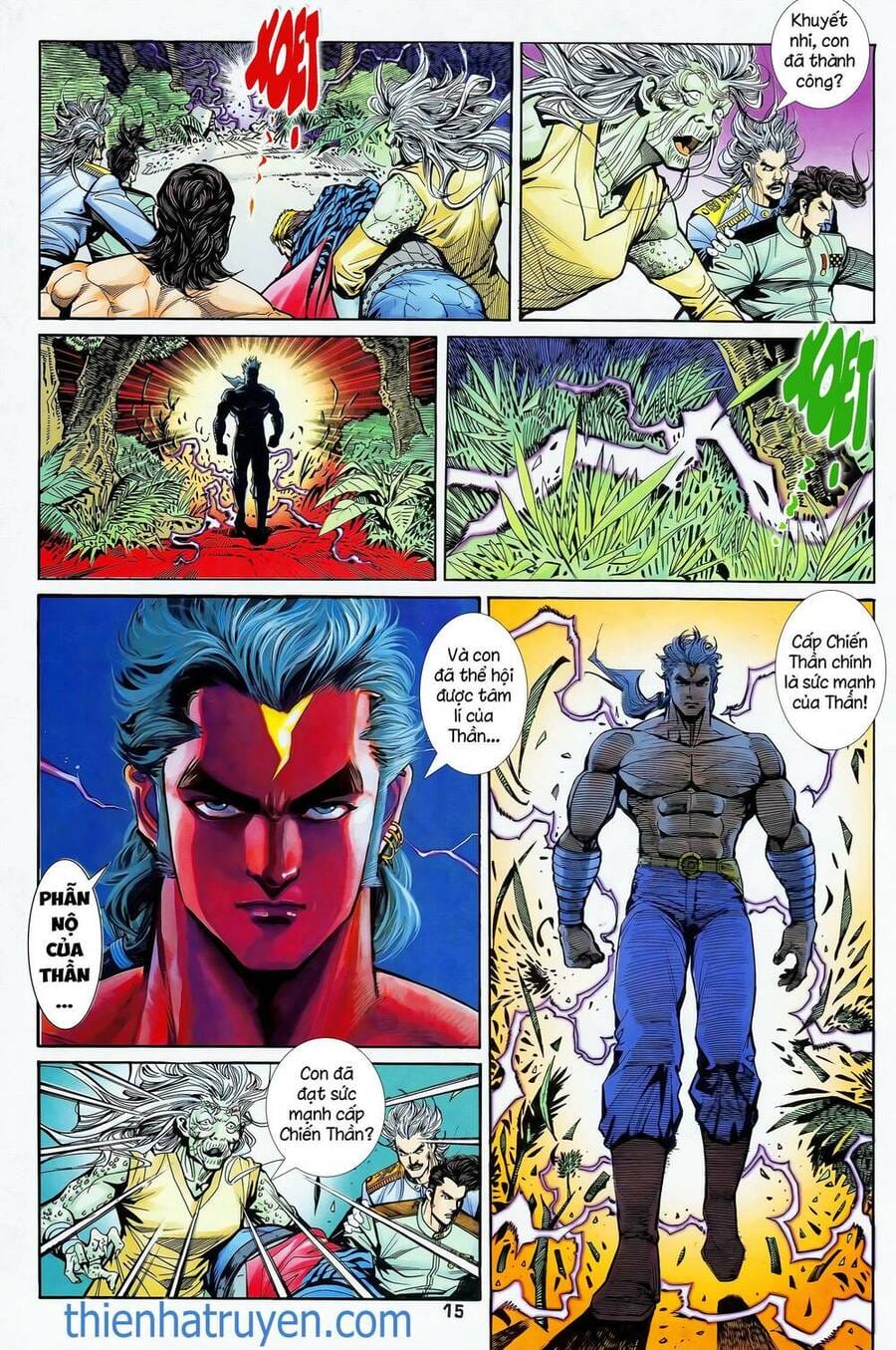 Truyện Tranh Long Hổ 5 Thế trang 8