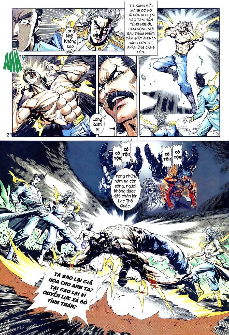 Truyện Tranh Long Hổ 5 Thế trang 8