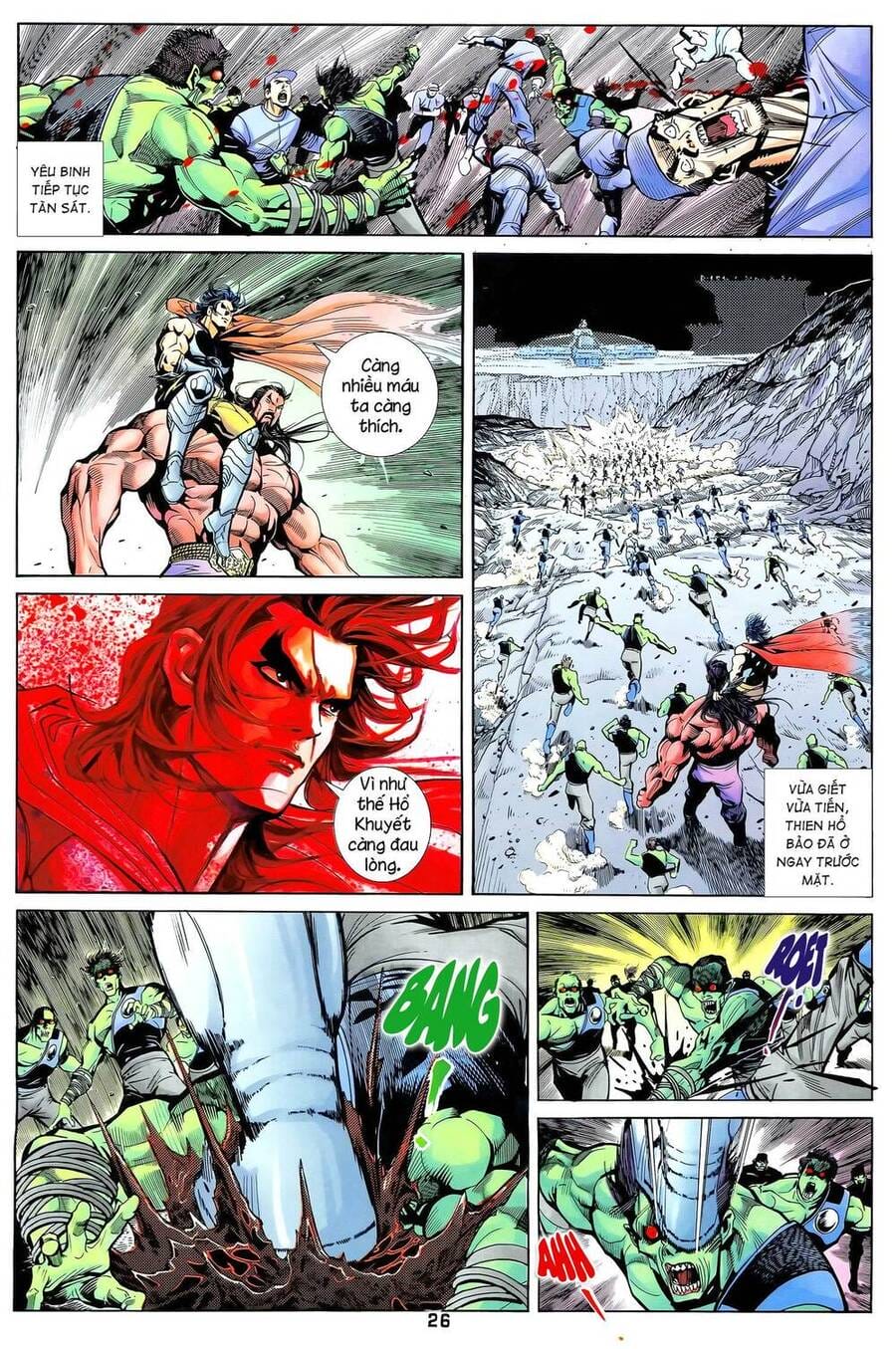 Truyện Tranh Long Hổ 5 Thế trang 8