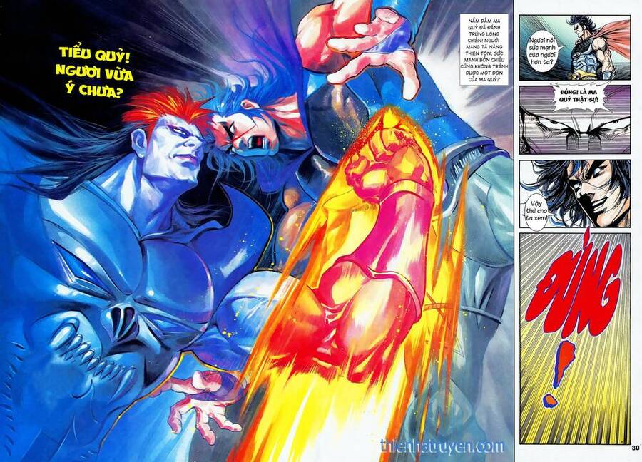 Truyện Tranh Long Hổ 5 Thế trang 8