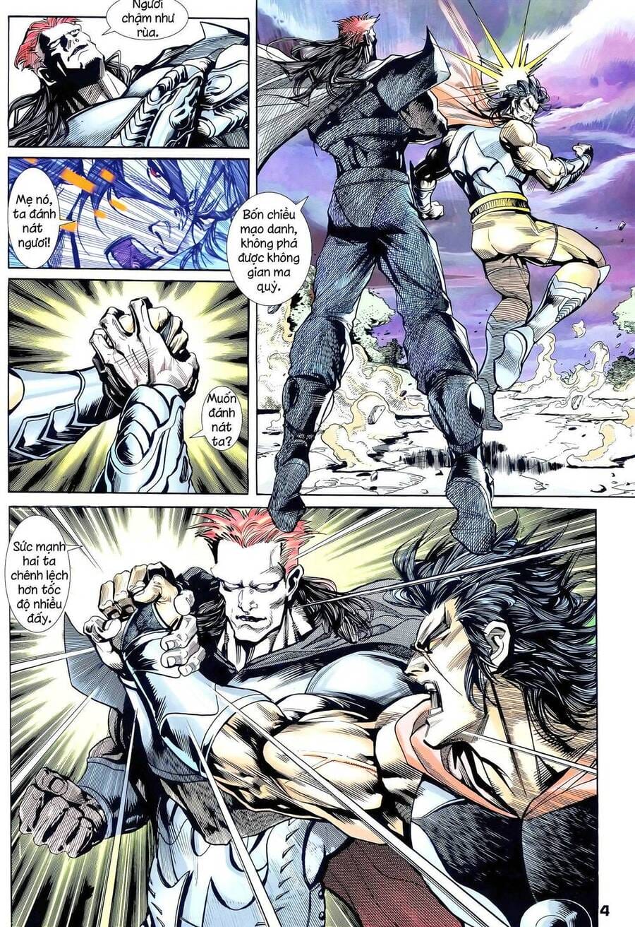 Truyện Tranh Long Hổ 5 Thế trang 8