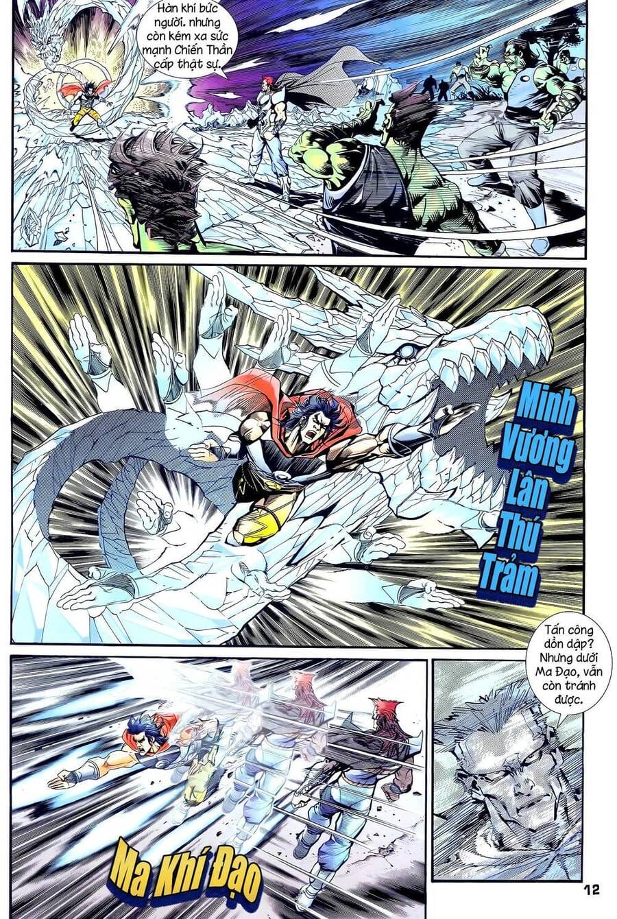 Truyện Tranh Long Hổ 5 Thế trang 8