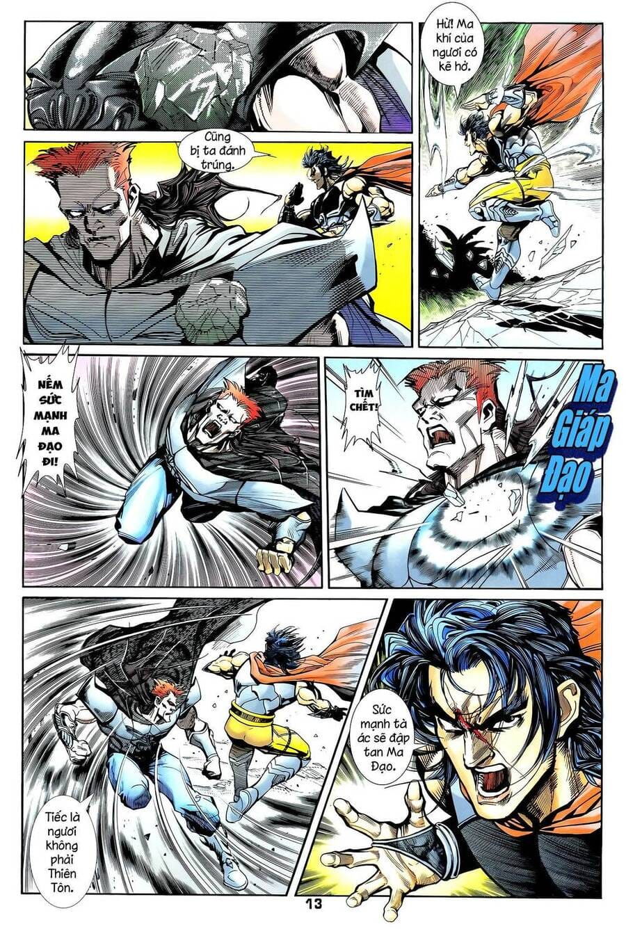 Truyện Tranh Long Hổ 5 Thế trang 8