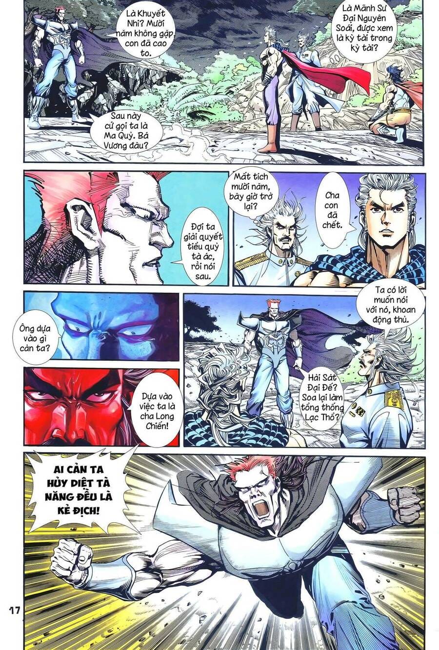 Truyện Tranh Long Hổ 5 Thế trang 8