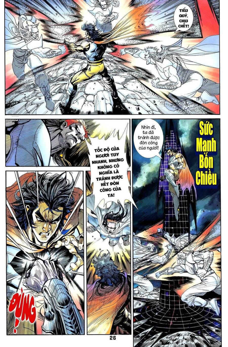 Truyện Tranh Long Hổ 5 Thế trang 8