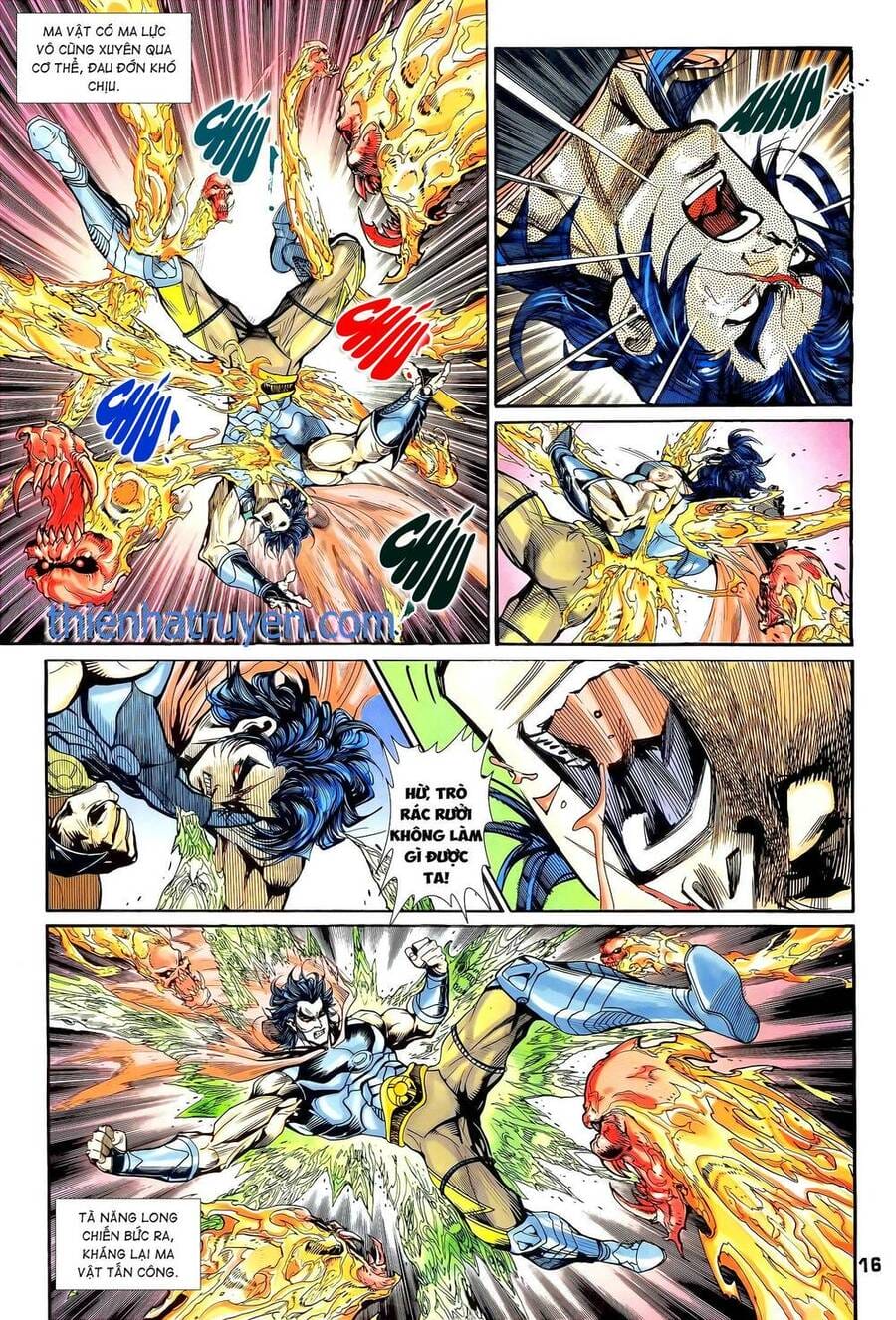Truyện Tranh Long Hổ 5 Thế trang 8
