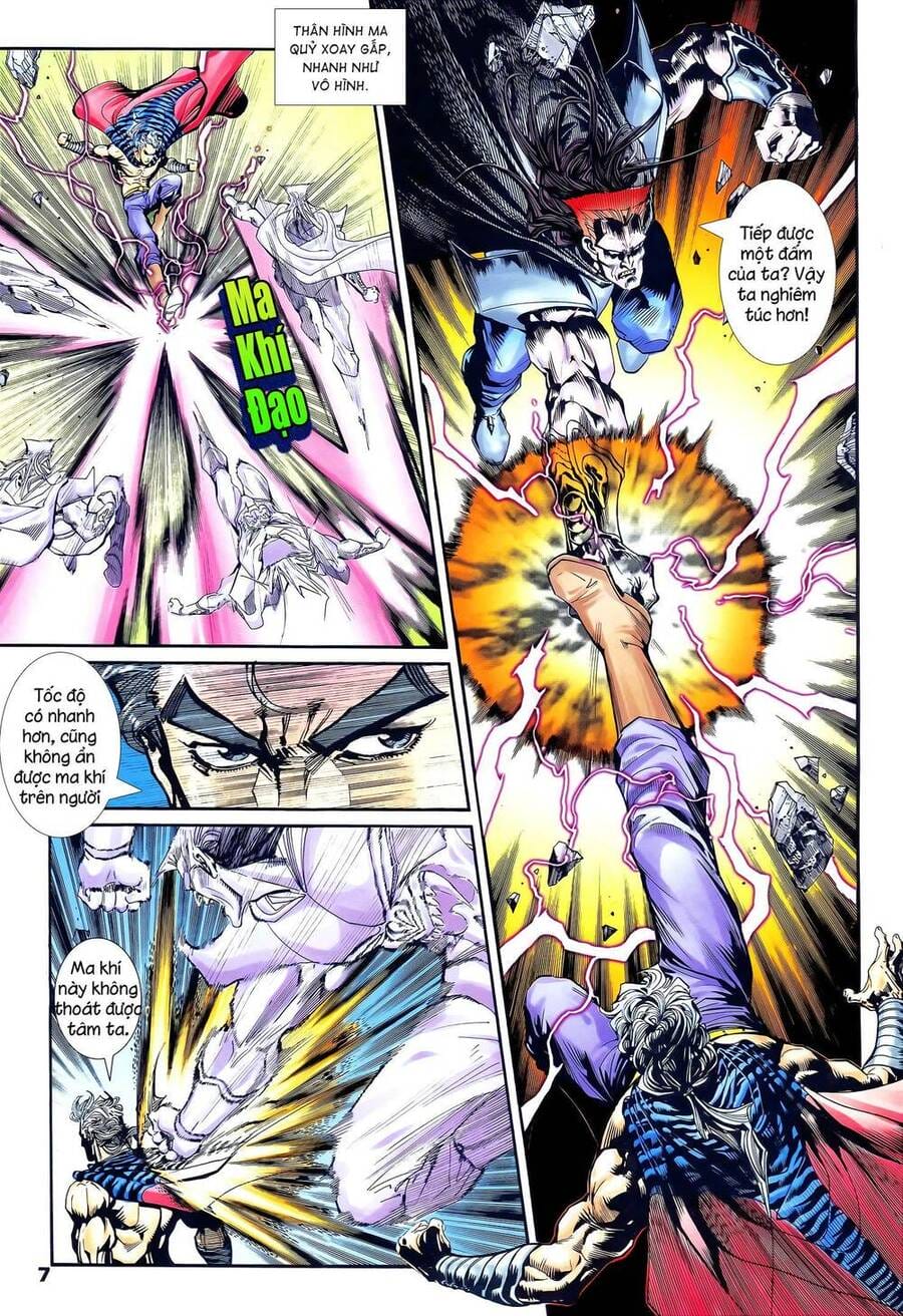 Truyện Tranh Long Hổ 5 Thế trang 8