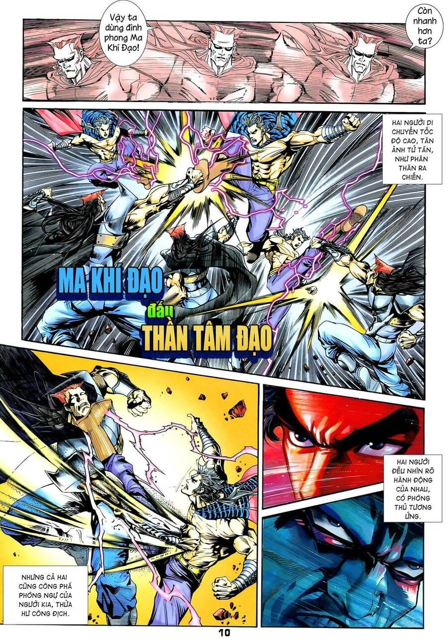 Truyện Tranh Long Hổ 5 Thế trang 8