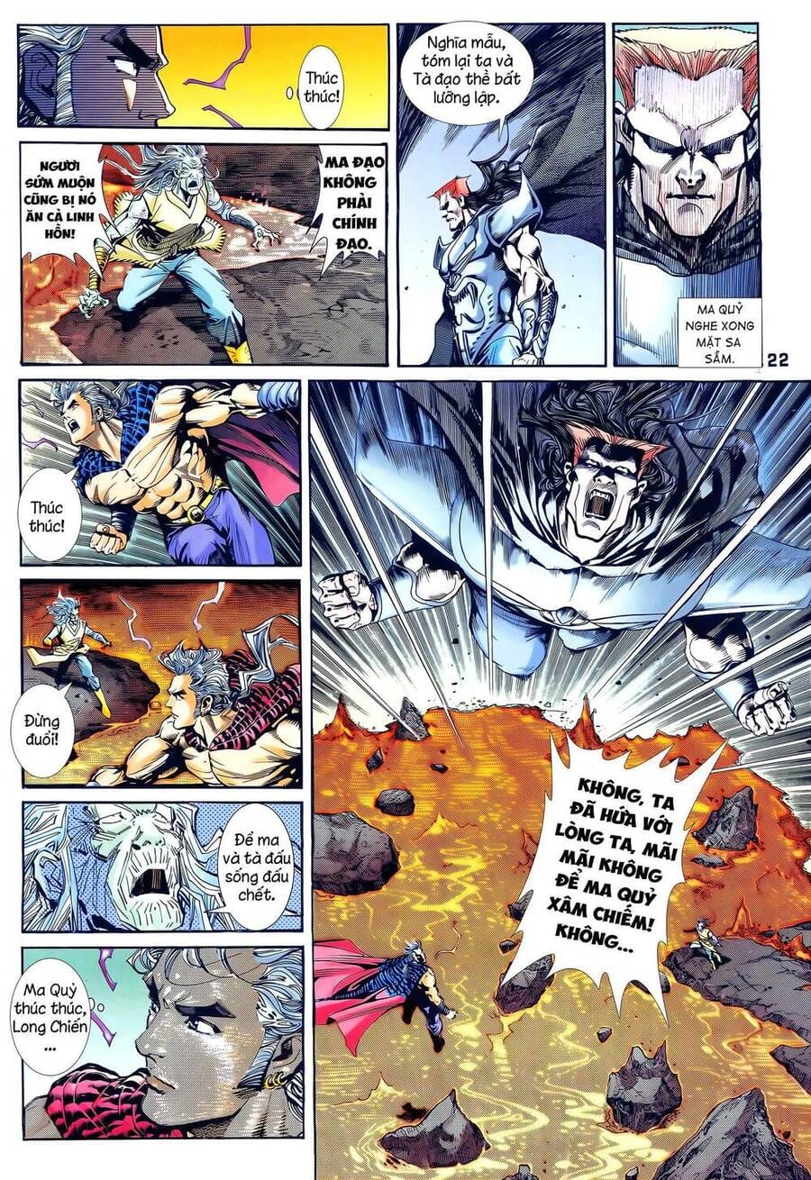 Truyện Tranh Long Hổ 5 Thế trang 8